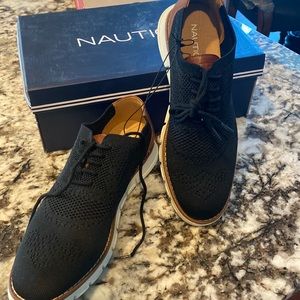Nautica men Oxford shoes in black